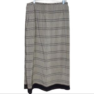 Ellen Tracy 💯% Silk Wrap Skirt Size 16